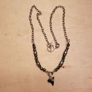 Shark tooth handmade necklace